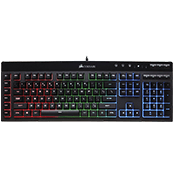Corsair K55 RGB Gaming Keyboard-Three-Zone Dynamic RGB Backlighting
