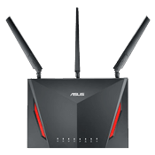 ASUS RT-AC86U Wireless AC2900 Dual Band Gaming Router-Up to 2900Mbps, dual 2.4GHz/5GHz bands