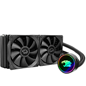 iBUYPOWER 240mm Addressable RGB Liquid Cooling System - Black