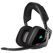 Corsair VOID RGB Elite Wireless Premium Gaming Headset - 7.1 Surround Sound-Carbon