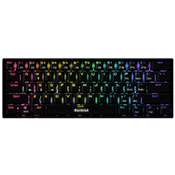 GAMDIAS Hermes E3 RGB Mechanical Keyboard (Red Switch) - Black