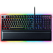 Razer Huntsman Elite Opto-Mechanical Gaming Keyboard [Optical Light Sensor Switches]-Razer Opto-Mechanical™ Switches; customizable Chroma backlight keys