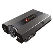 Creative Sound BlasterX G6 7.1 [USB] -- Stereo, 384kHz/32-bit, 130dB SNR