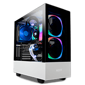 NZXT H510 Elite RGB Tempered Glass Gaming Case - Matte White