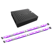 NZXT RGB LED Strips Lighting + Digital Fan Controller-2 RGB LED Strips