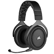 CORSAIR HS70 Pro Wireless Gaming Headset [Carbon] - 7.1 Surround Sound