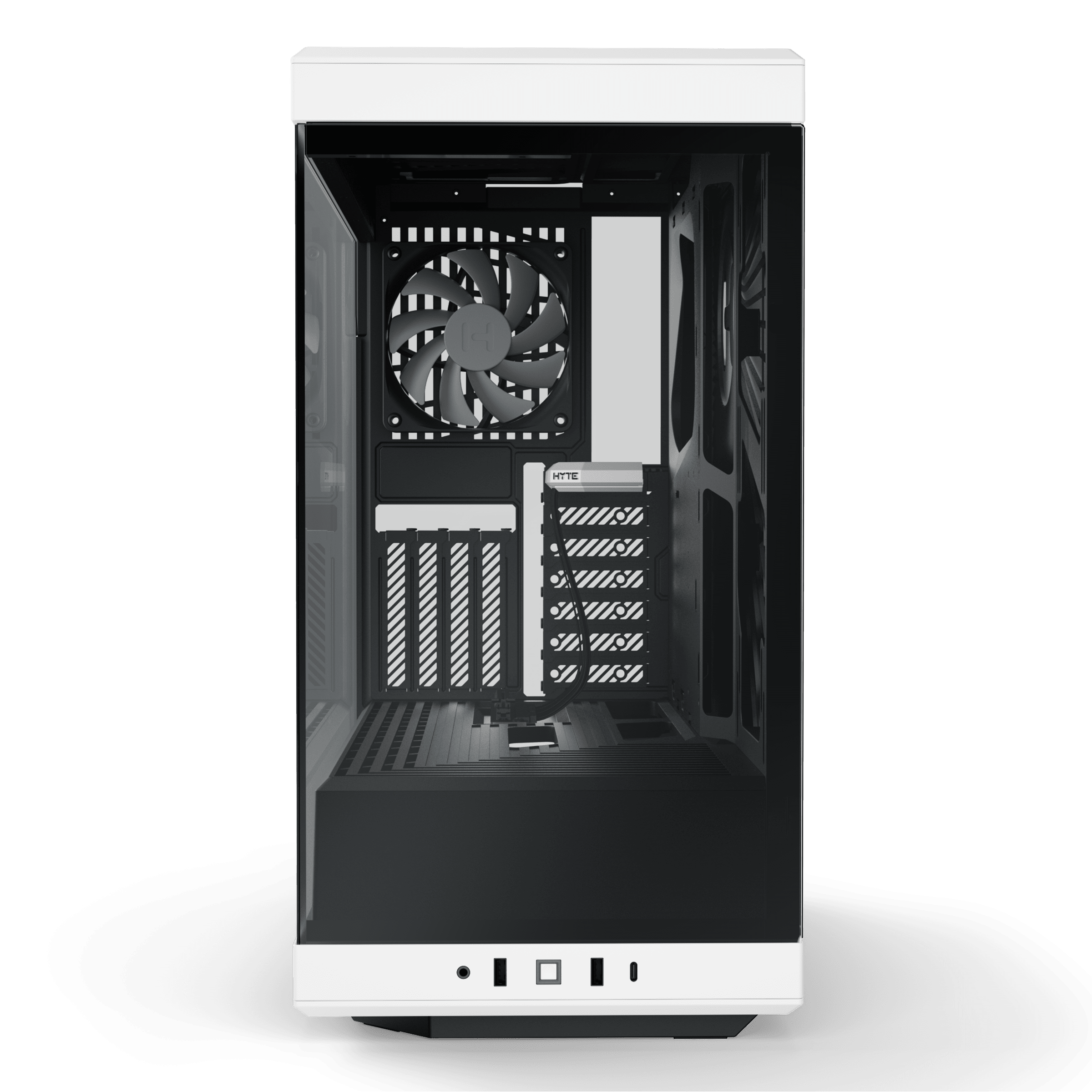 HYTE Y40 Gaming Case - Black/White