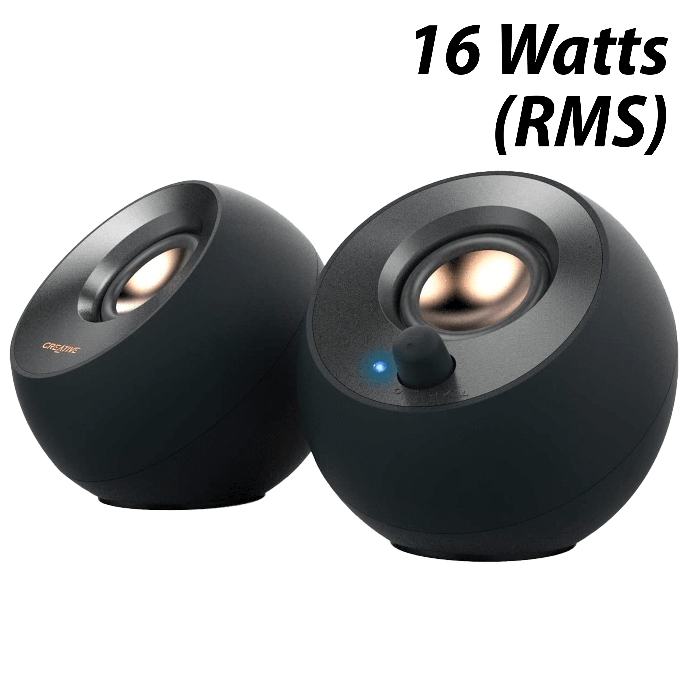 Creative Pebble V2 2.0 USB Speaker System Black
