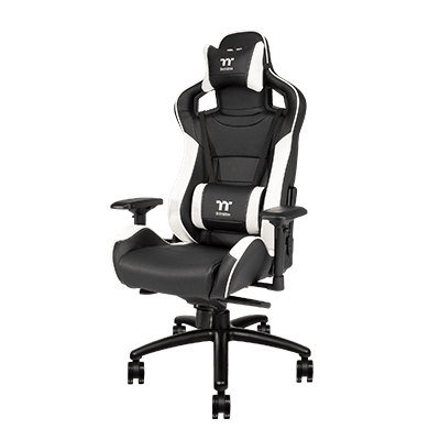 Thermaltake X Fit Series Gaming Chair Black White