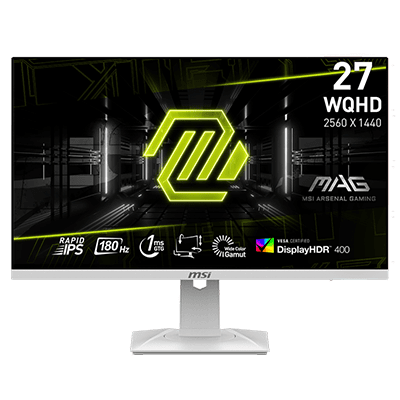 （三年保証付き）MAG 274QRFW 180Hz ゲーミングモニター WQHD 2560 x 1440] MSI MAG 274QRFW Gaming Monitor