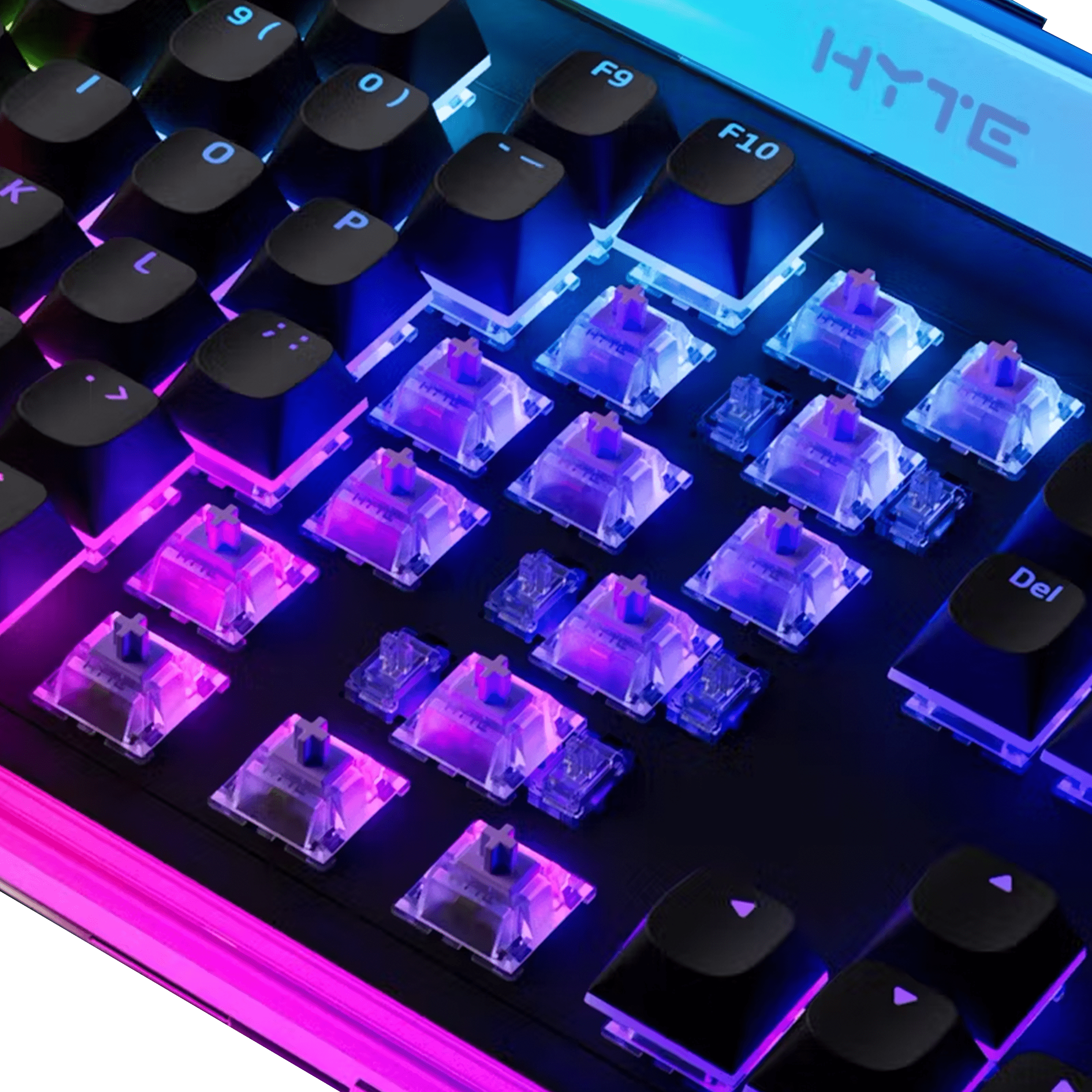 HYTE Keeb TKL Hot Swappable Gaming Keyboard - Fluffy Lavender