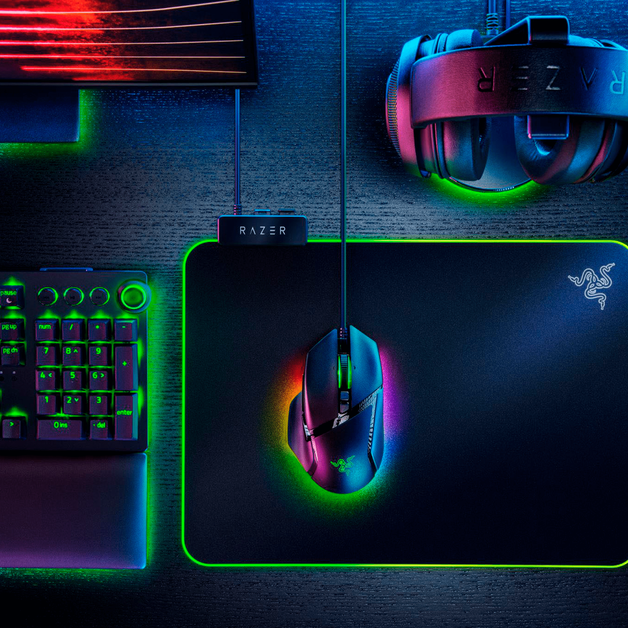 Razer Basilisk V3 Ergonomic Wired Gaming Mouse - Black
