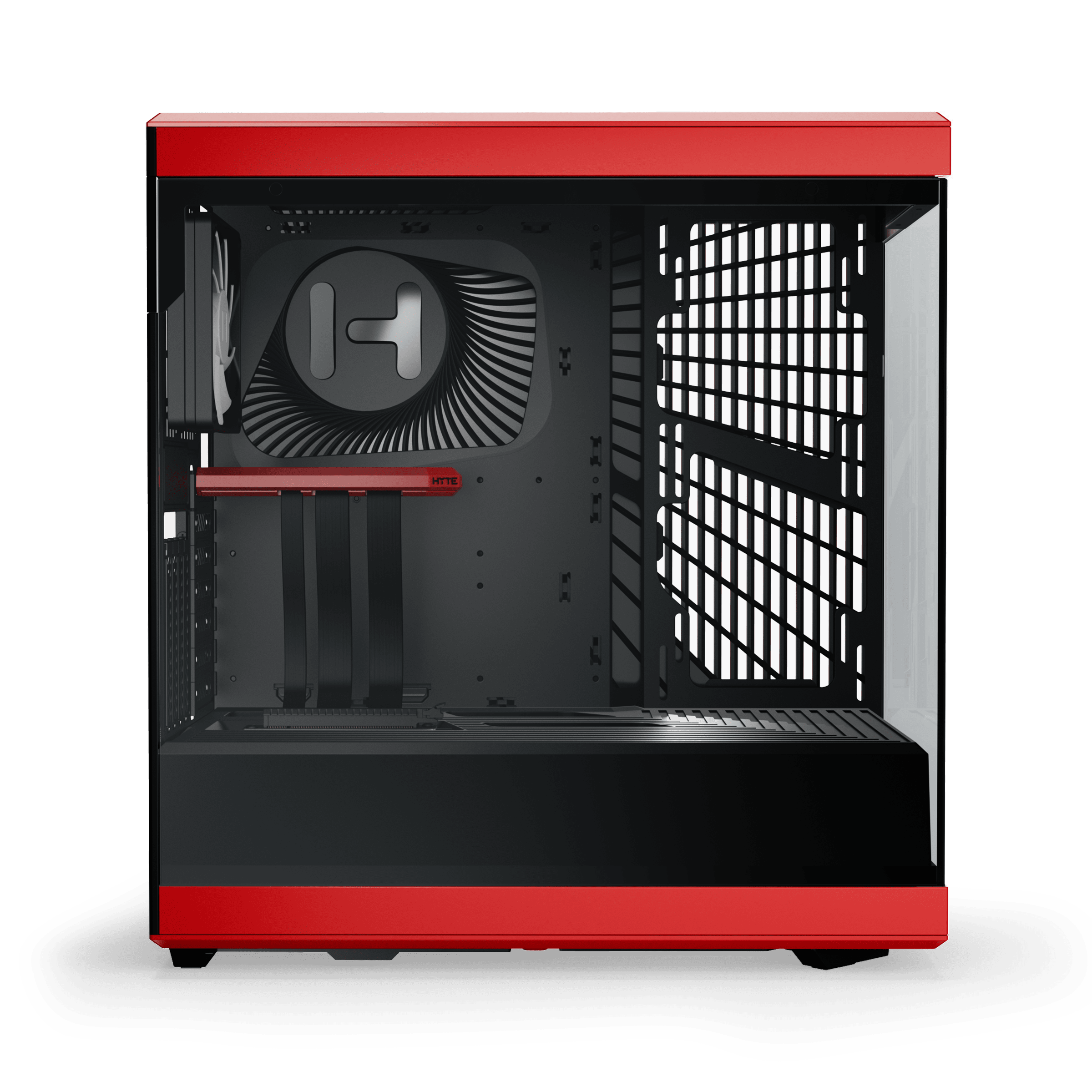 HYTE Y40 Gaming Case - Black Cherry