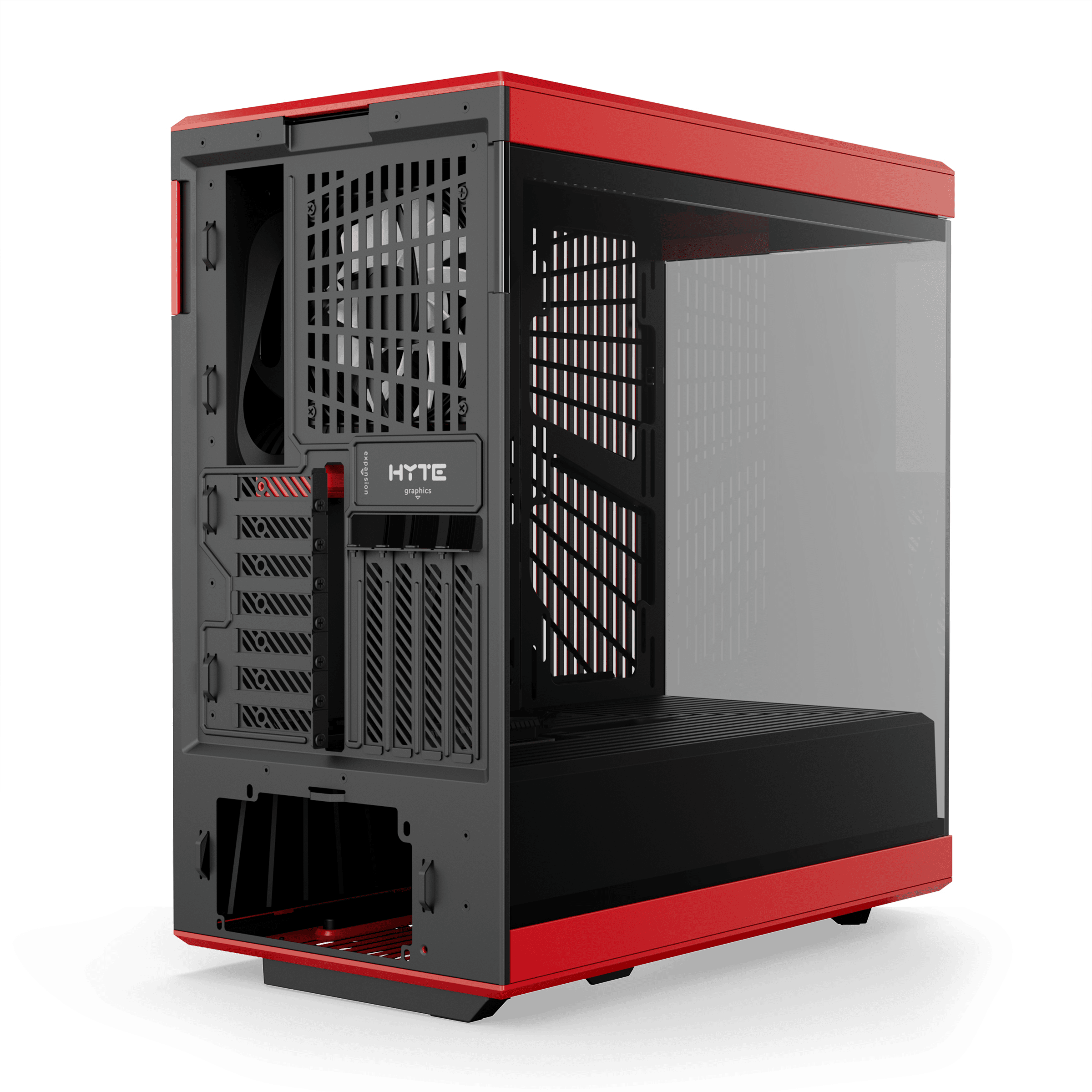 HYTE Y40 Gaming Case - Black Cherry