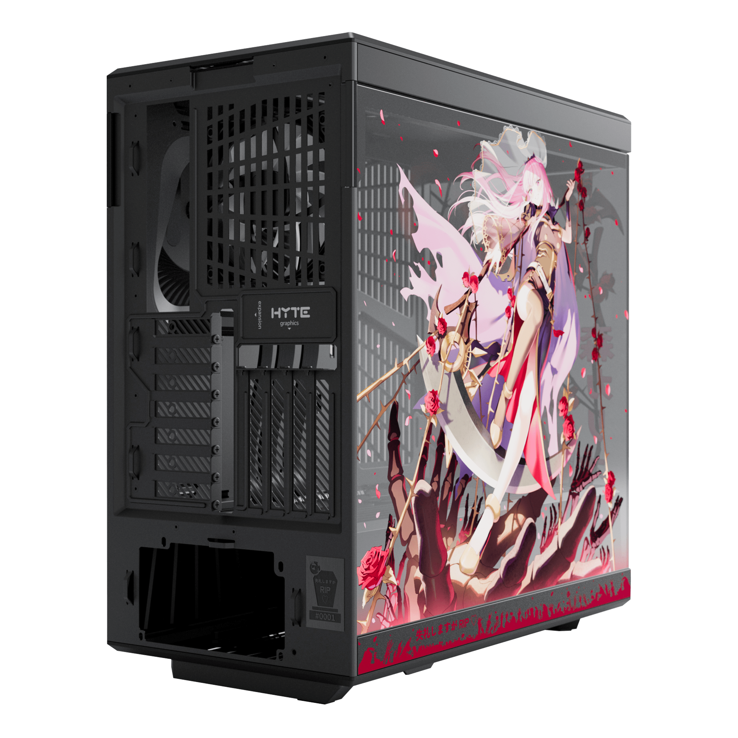 HYTE Mori Calliope Y40 Case + Desk Pad + Gift Box Bundle