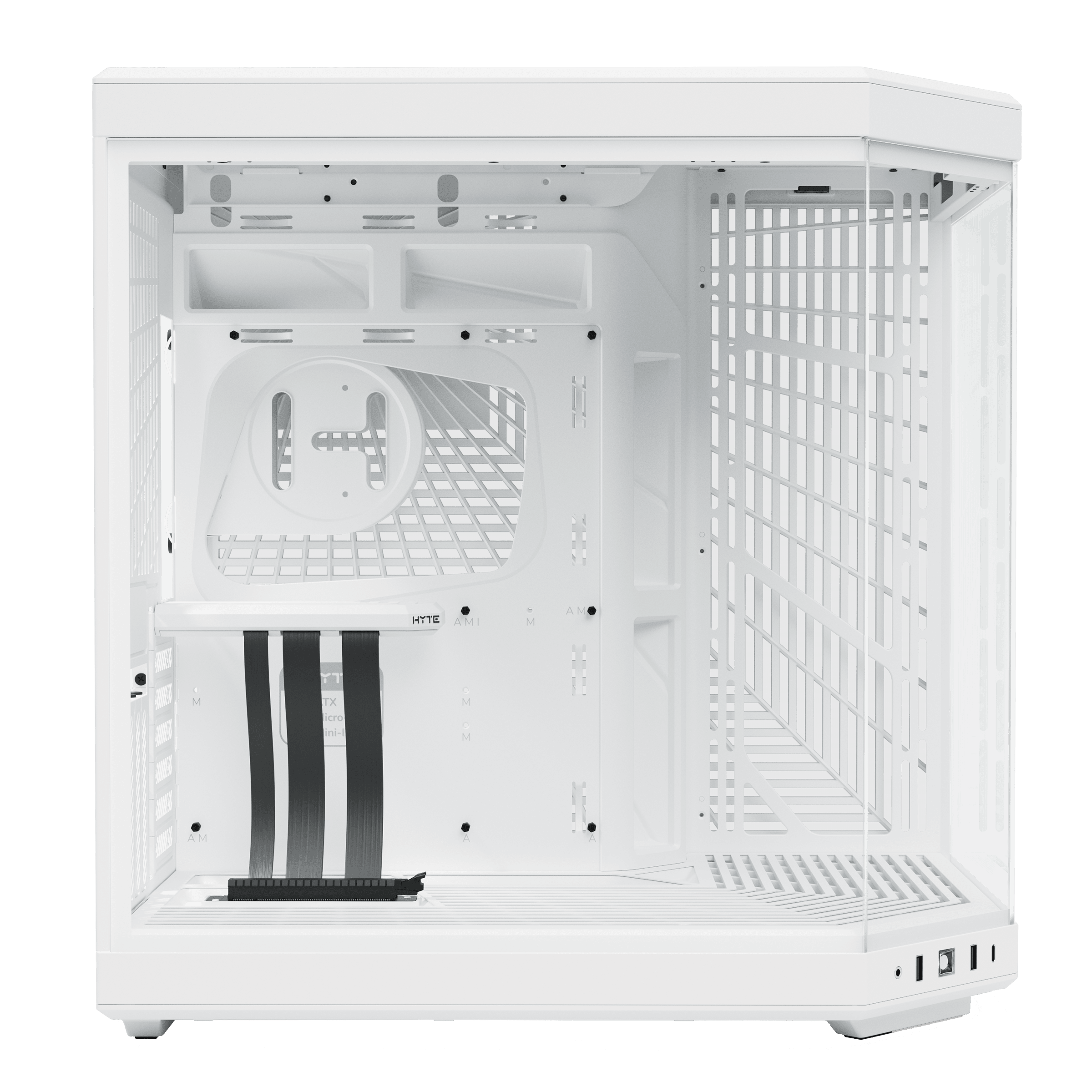 HYTE Y70 Gaming Case - Snow White