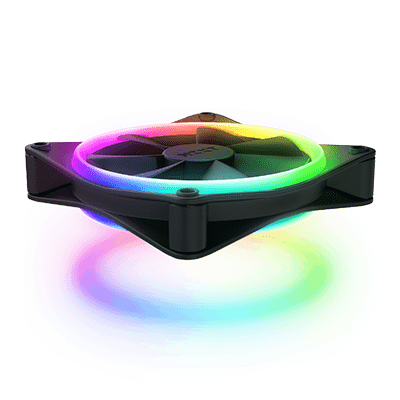 NZXT F120 DUO RGB 120mm Triple Fan Pack w/ RGB Controller - Black