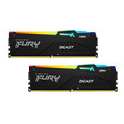 Kingston Fury Beast RGB 32GB (16GBx2) DDR5 6000MHz CL36