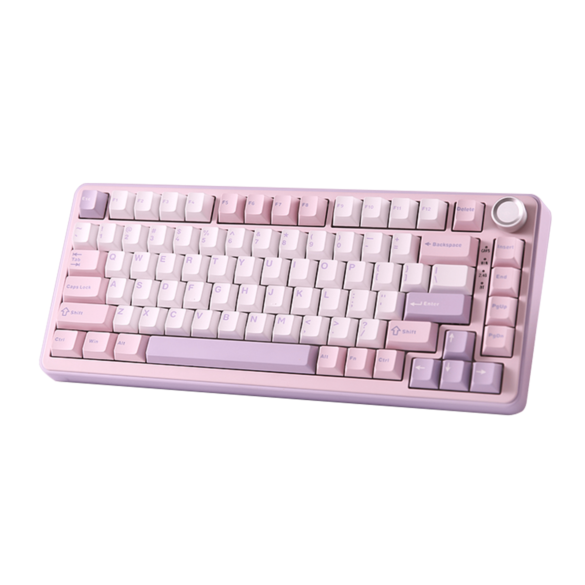 YUNZII B75 PRO Wireless Mechanical Gaming Keyboard - Cocoa Cream