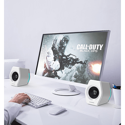 Edifier G2000 PCスピーカー ホワイト Amazon.co.jp: Edifier G2000 2.0ch PC スピーカー パソコン PS5
