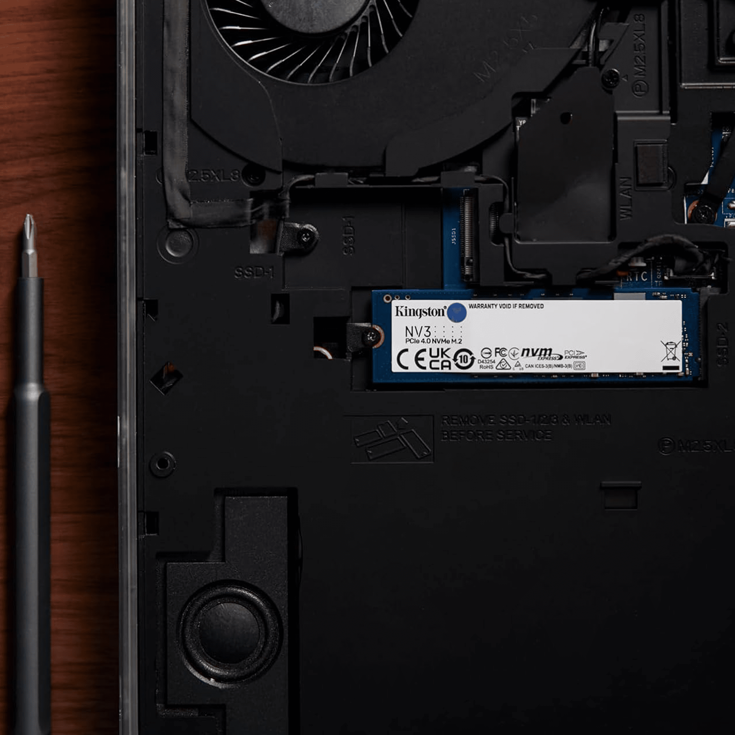 2TB Kingston NV3 M.2 PCIe Gen 4 NVMe SSD