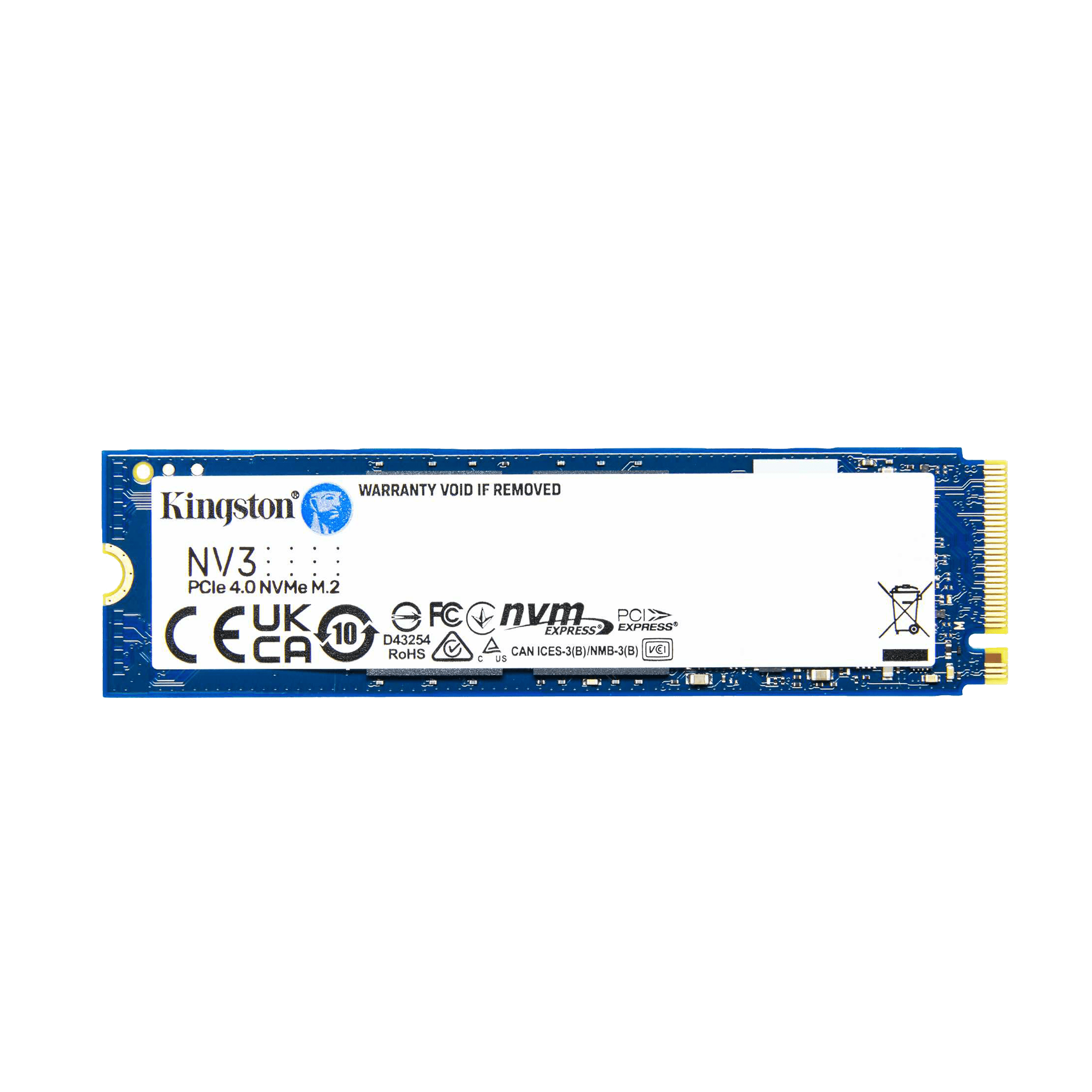 2TB Kingston NV3 M.2 PCIe Gen 4 NVMe SSD
