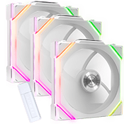 LIANLI UNI FAN SL INFINITY 120 ホワイト Amazon.com: Lian Li UNI Fan SL-Infinity 120 RGB Triple Pack