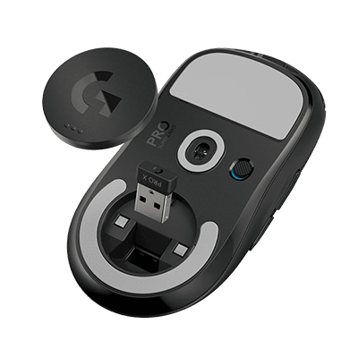 G PRO SUPERLIGHT ブラック 本体 Logitech G PRO X SUPERLIGHT Wireless Gaming Mouse, Black
