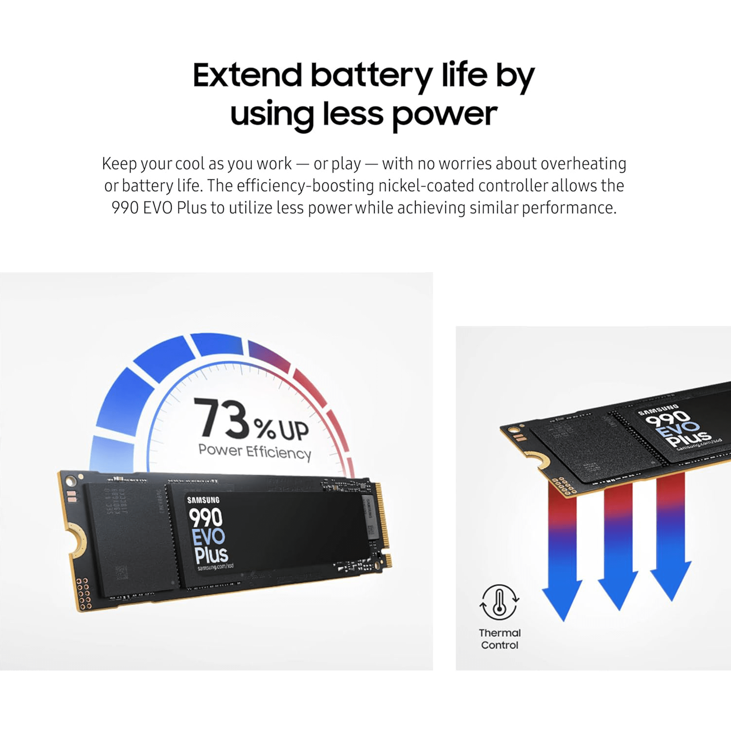 4TB Samsung 990 EVO Plus M.2 PCIe Gen 4 NVMe SSD