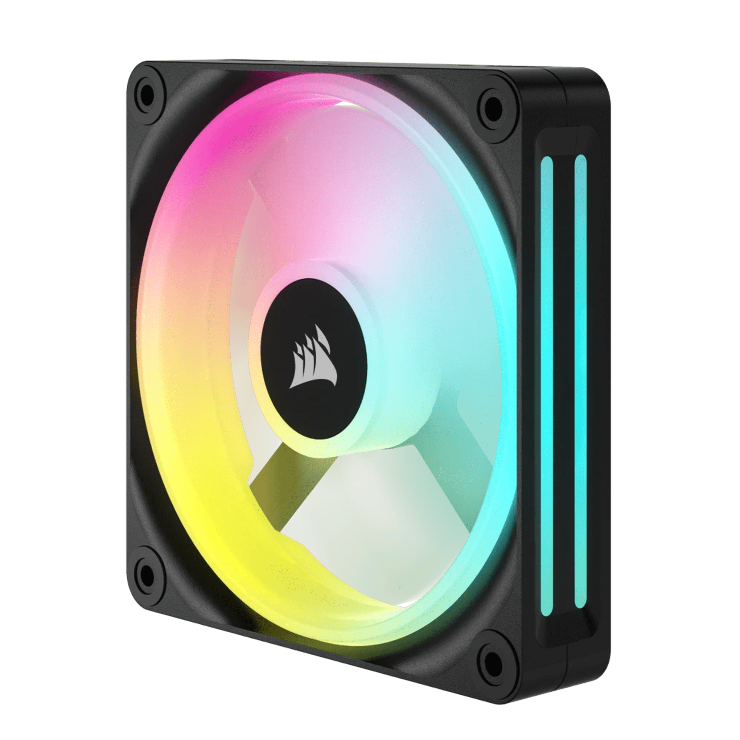 新品未開封 Corsair iCUE LINK QX120 RGB 3個セット iCUE LINK QX120 RGB 120mm PWM PC Fans Starter Kit with iCUE