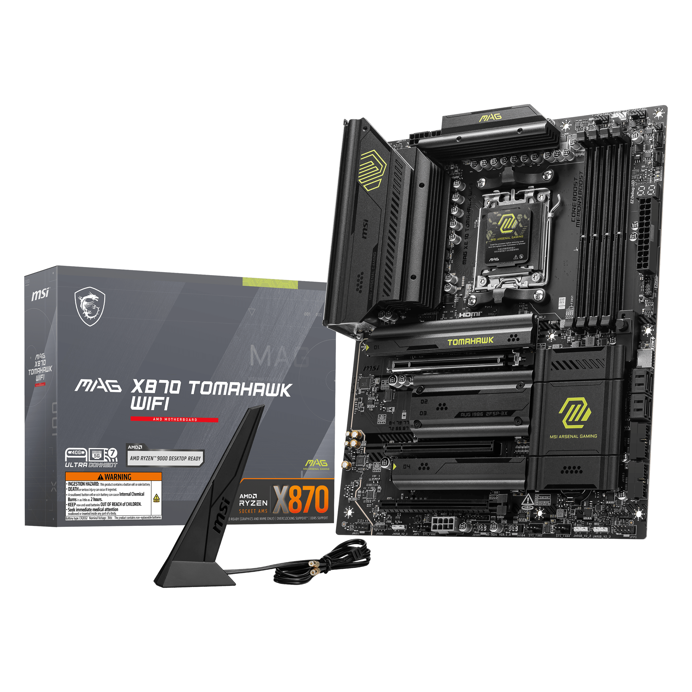 m＊maman MSI MAG X670E TOMAHAWK WIFI (Socket AM5) AMD X670 ATX DDR5