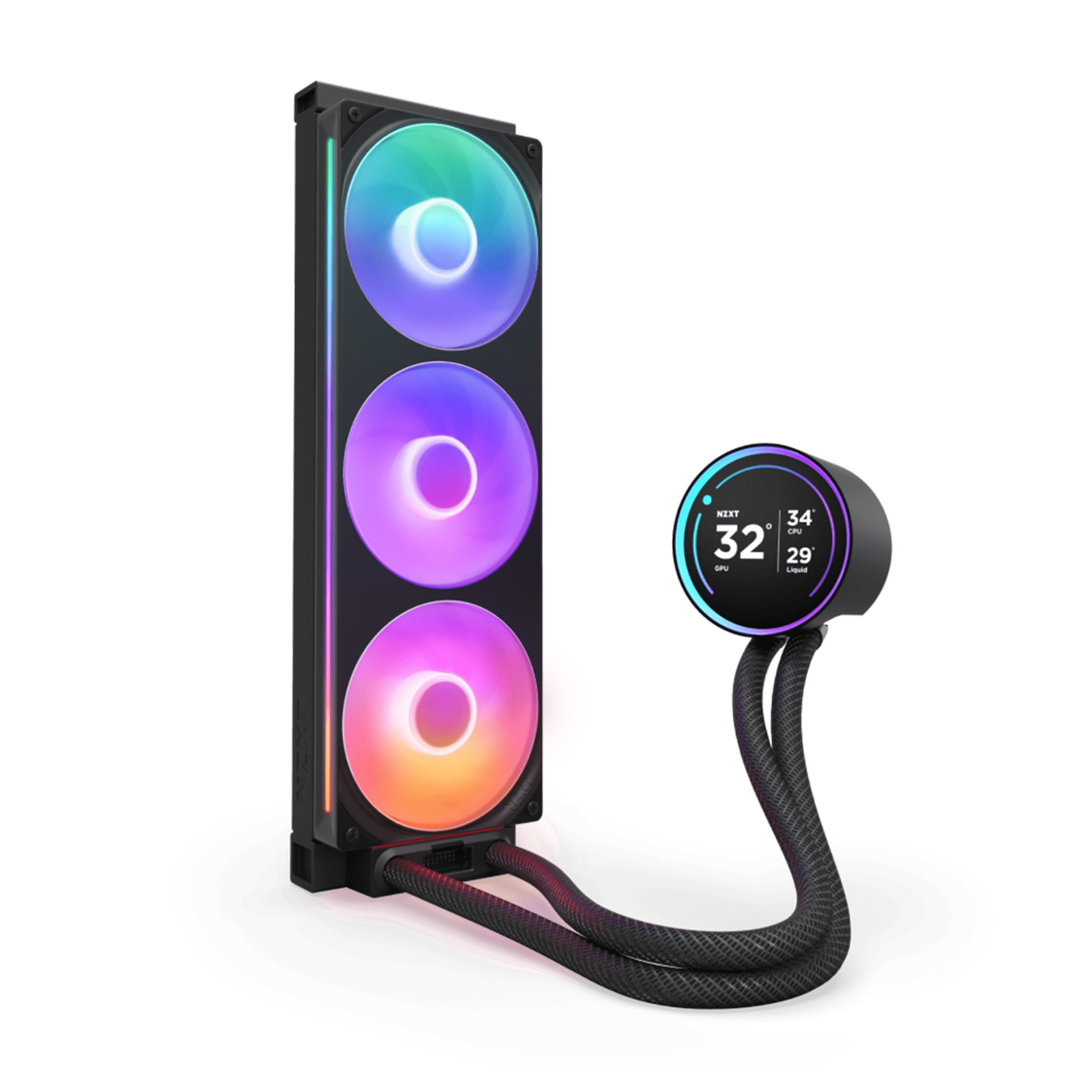 NZXT Kraken Elite 360mm RGB Liquid Cooler - Black