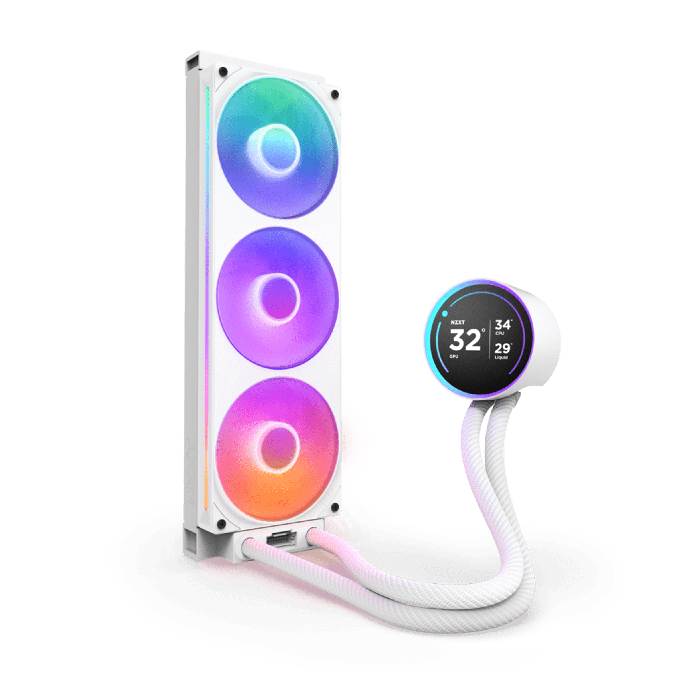 NZXT Kraken Elite 360mm RGB Liquid Cooler - White