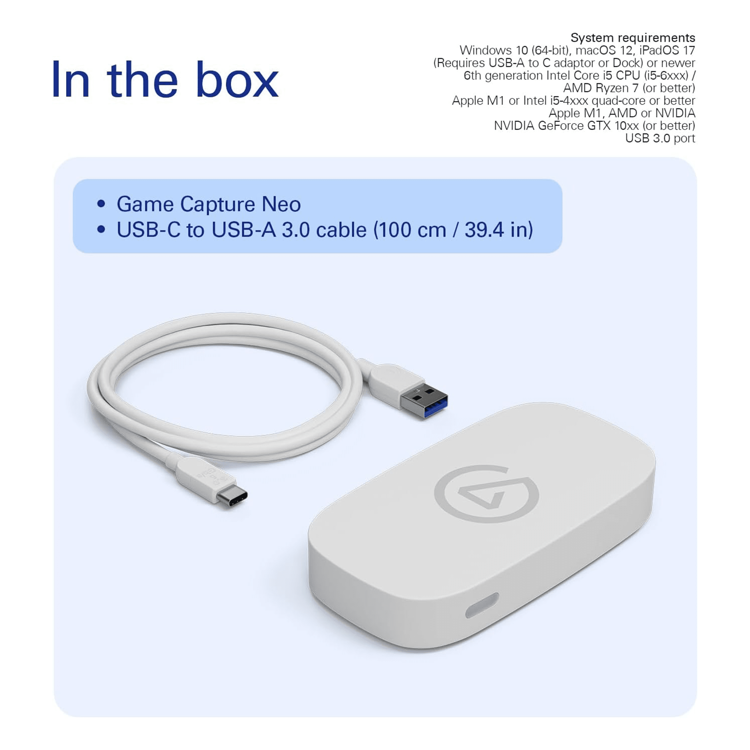 Elgato Neo Game Capture Card