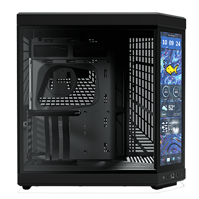 HYTE Y70 Touch Infinite Gaming Case - Pitch Black