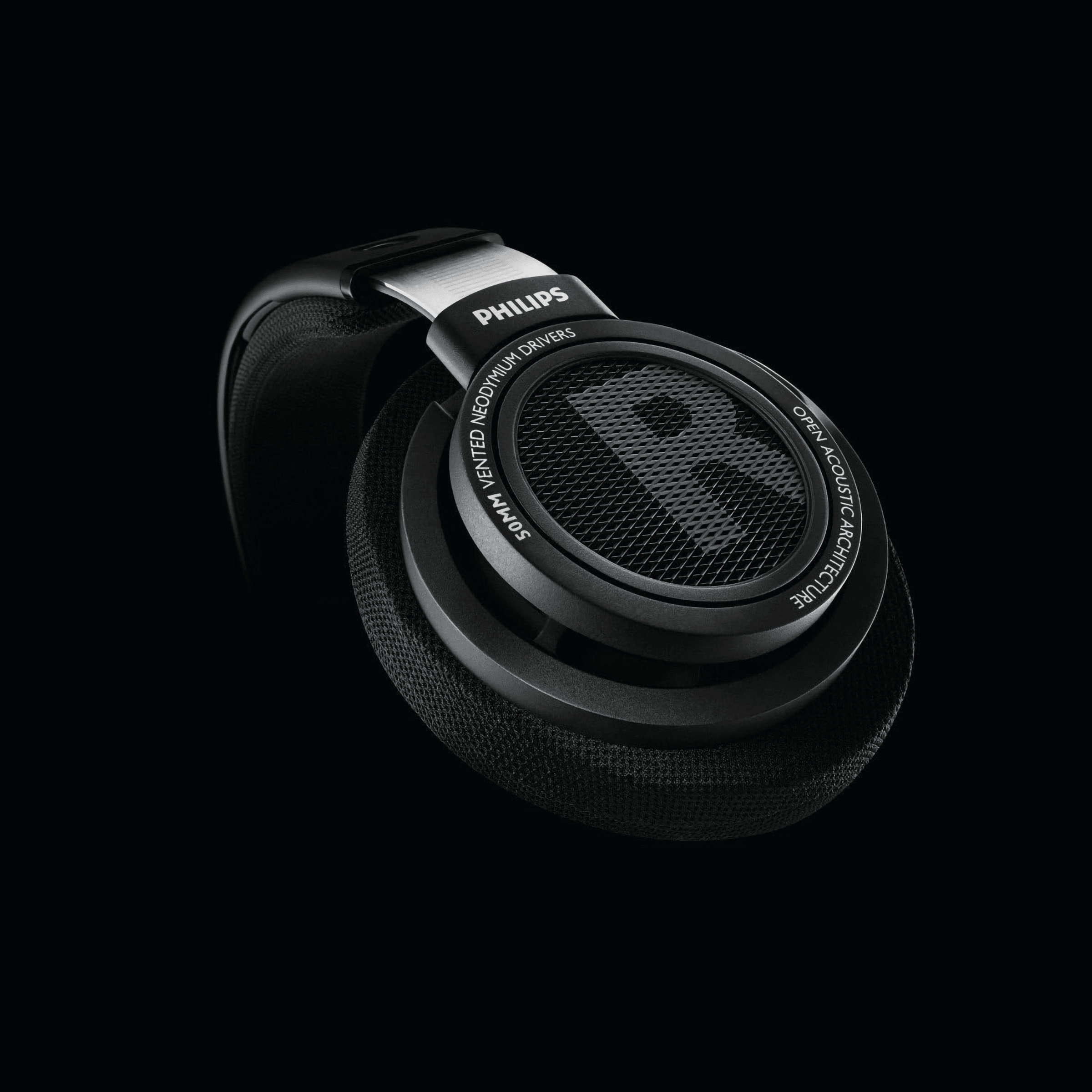 Philips Audio SHP9500 HiFi Stereo Wired Headphones Black - Main Image