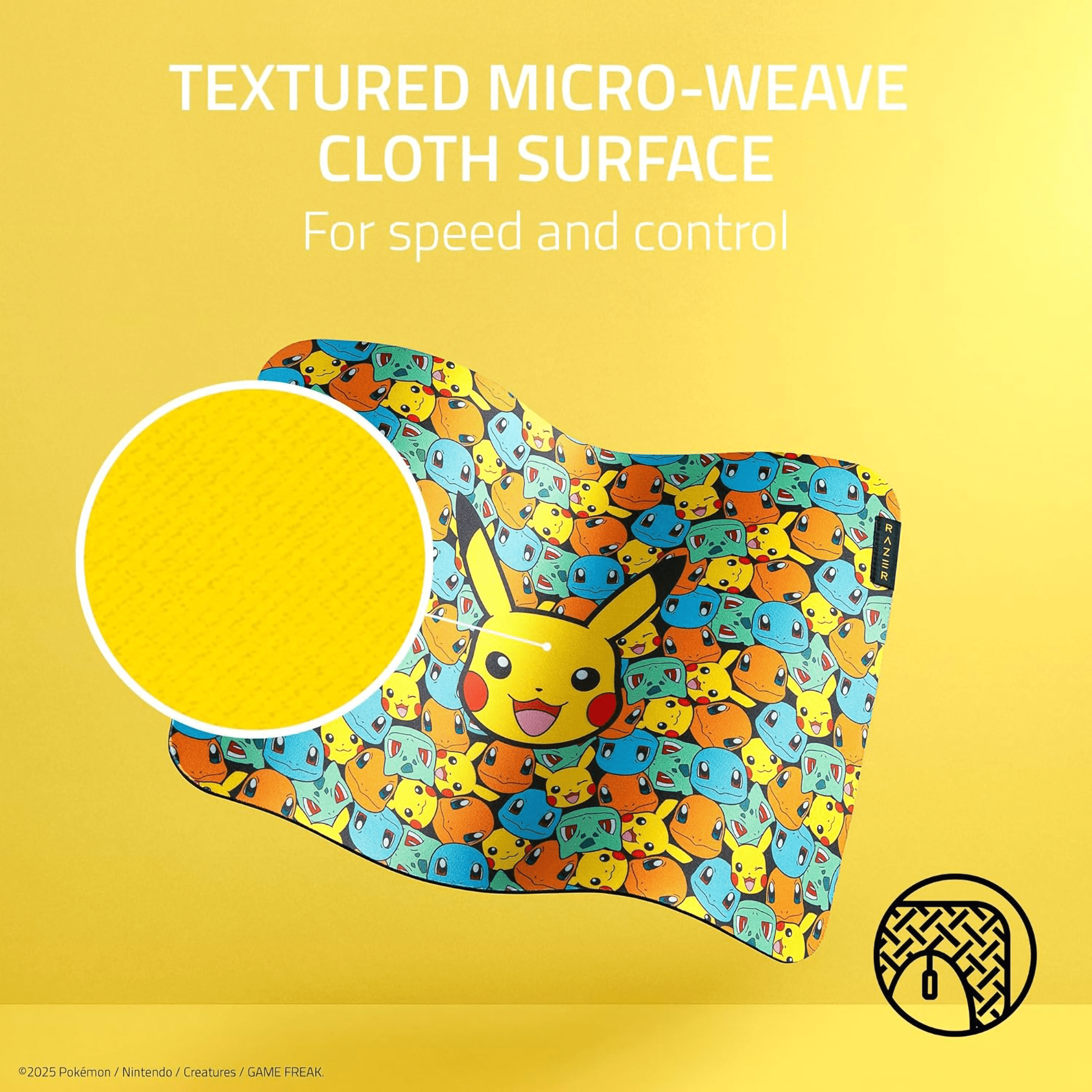 Razer Gigantus V2 Medium Mouse Pad - Pokemon Edition