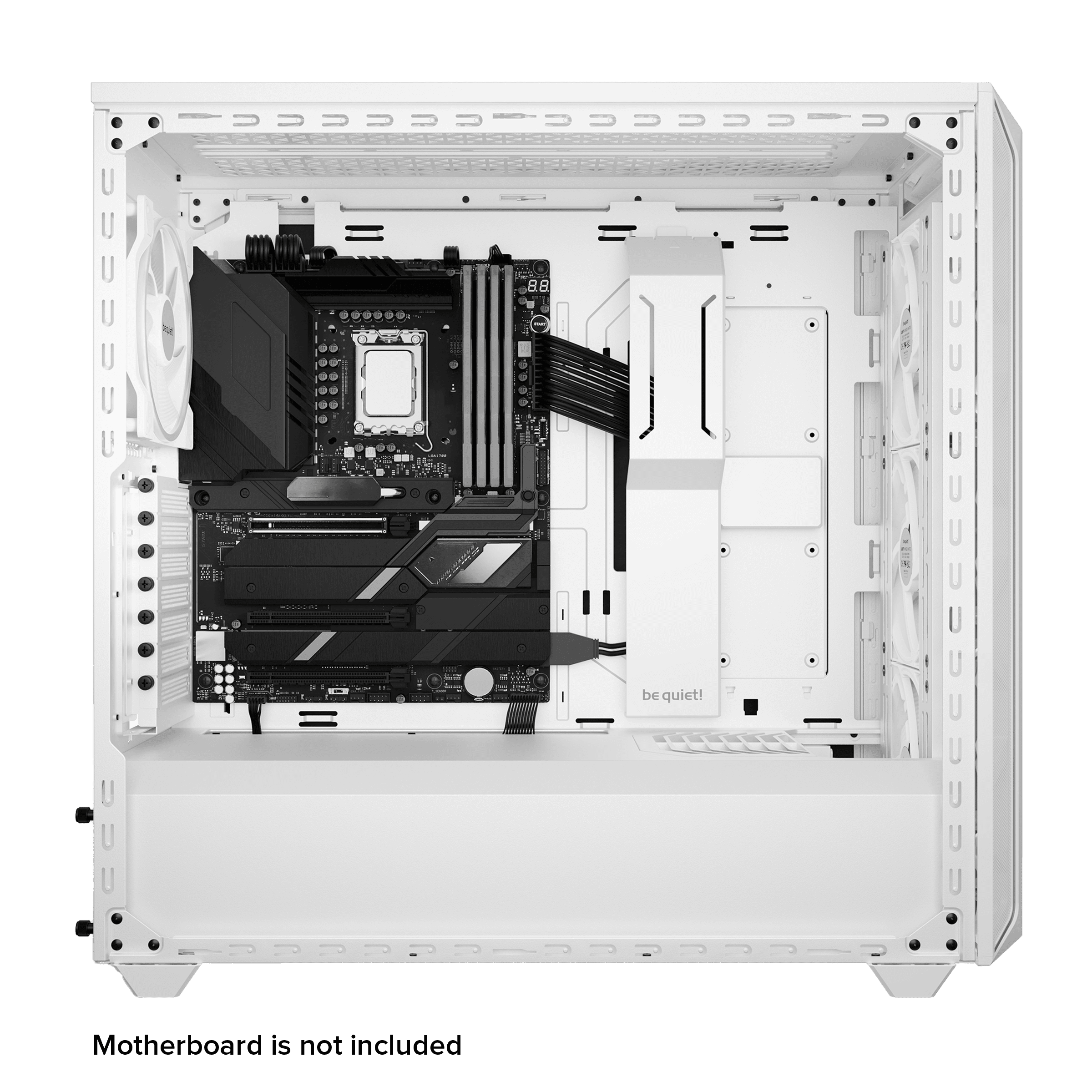 未使用　be quiet! PCケース　SHADOW BASE 800 FX 白 be quiet! Shadow Base 800 FX review: high airflow, huge potential