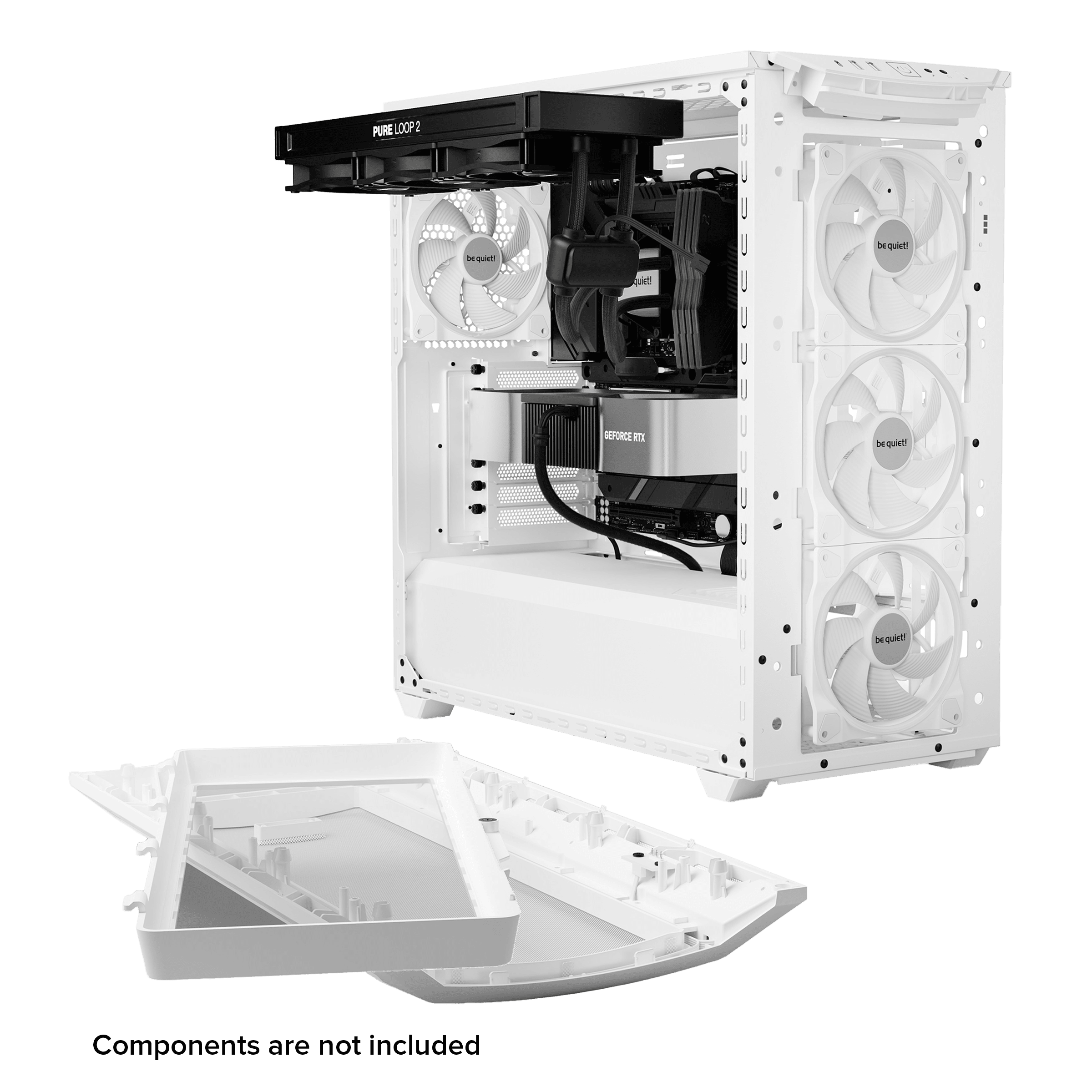 be quiet! Shadow Base800FX ミドルタワー PCケース Amazon.com: be quiet! Shadow Base 800 FX - ARGB - 4 Light Wings