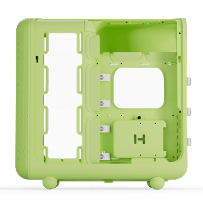 HYTE X50 Case + HYTE FA12 Case Fans (4-Pack) - Matcha
