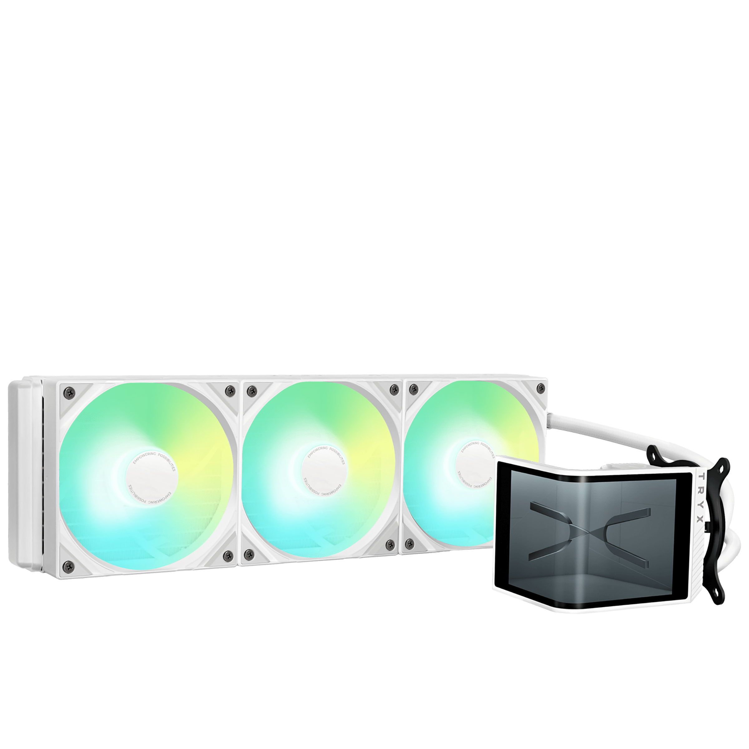 TRYX PANORAMA SE 360 ARGB 360mm Liquid Cooler with 6.67 in. AMOLED