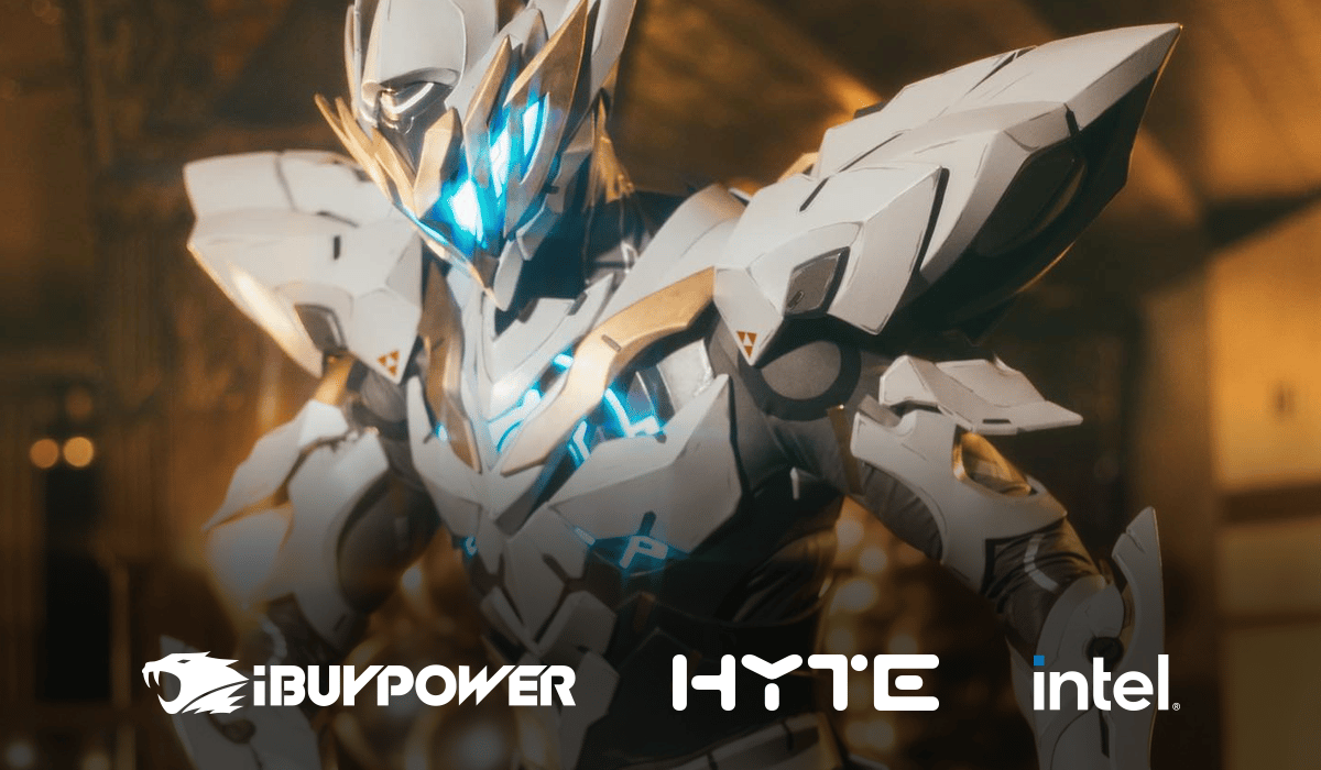 “S.A.M. - Survey and Monolith Costumes - An exclusive exhibit by Intel, iBUYPOWER, and HYTE”