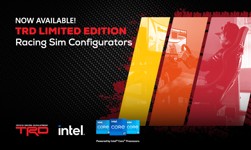 TRD LIMITED EDITION Racing Sim Configurators
