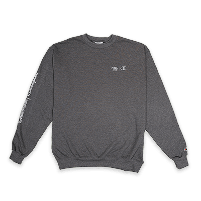 Champion Powerblend Crew (Charcoal) - Small