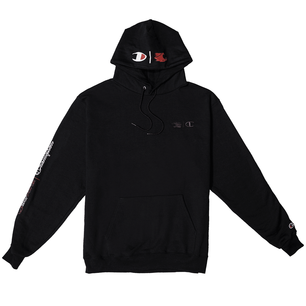 Champion Powerblend Fleece Hoodie Black
