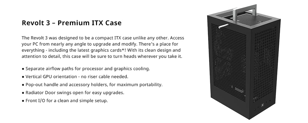 Ibuypower Revolt S3: Una caja mini-ITX compacta y asequible | Foros de ...