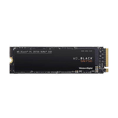 2TB WD Black 3D Series SN750 M.2 PCIe NVMe SSD