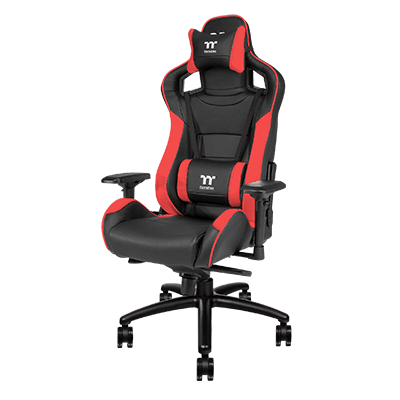 Thermaltake - X-Fit Series Gaming Chair [Black/Red]
