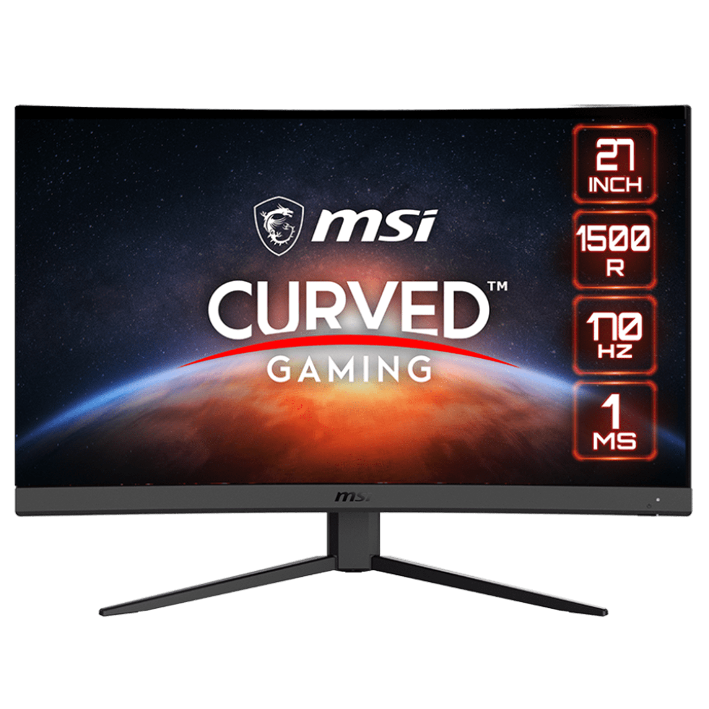 [2560x1440] MSI Optix G27CQ4 E2 Curved Gaming Monitor