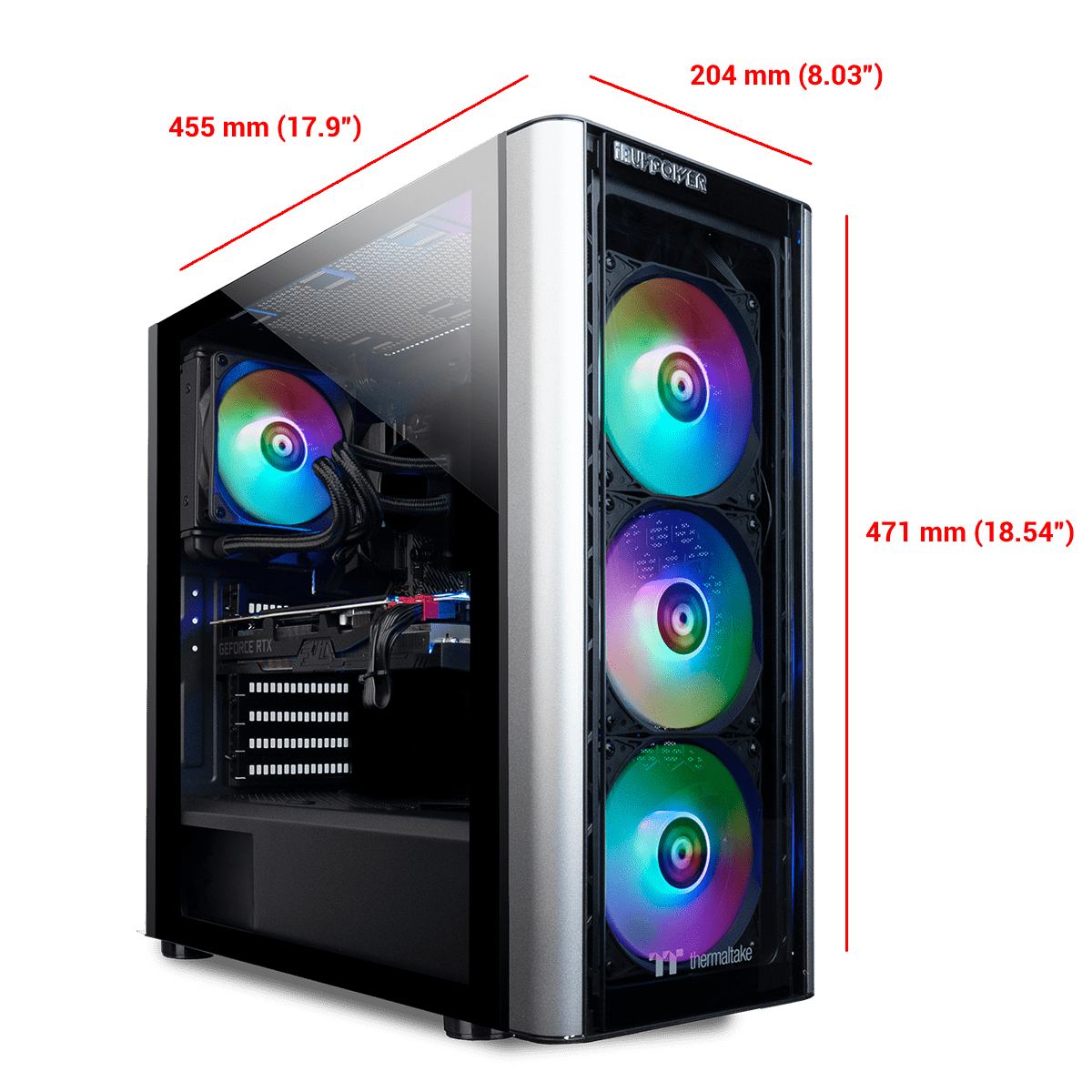 Ibuypower 120mm rgb 2024 liquid cooling system